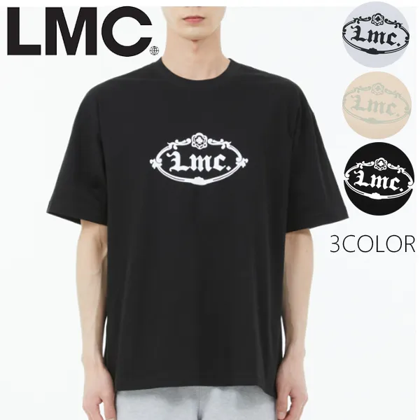 LMC  |Unisex Street Style Plain Cotton Short Sleeves Logo T-Shirts