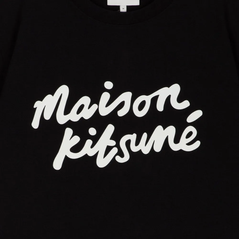 MAISON KITSUNE  |Unisex Street Style Cotton Short Sleeves Logo Designers