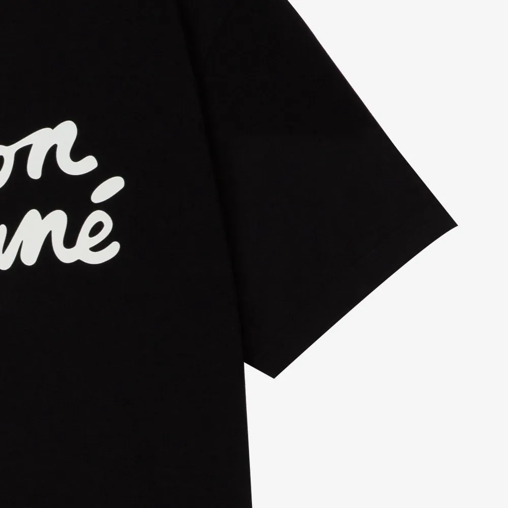 MAISON KITSUNE  |Unisex Street Style Cotton Short Sleeves Logo Designers