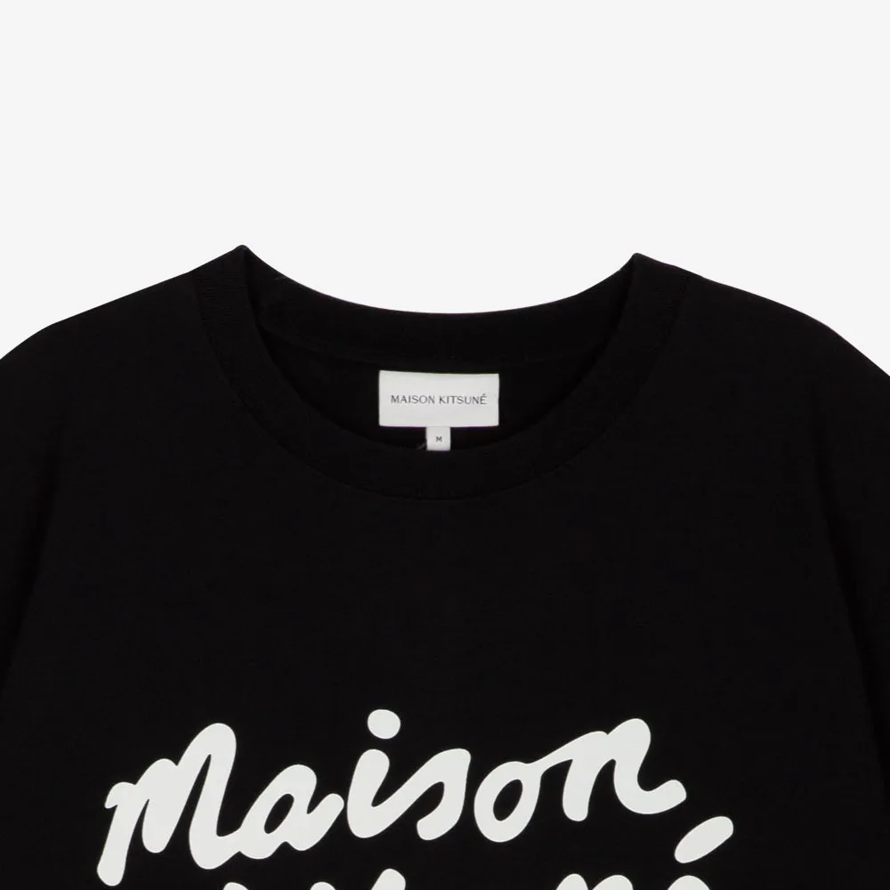 MAISON KITSUNE  |Unisex Street Style Cotton Short Sleeves Logo Designers