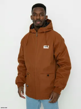 MassDnm Worker Long Jacket (brown)