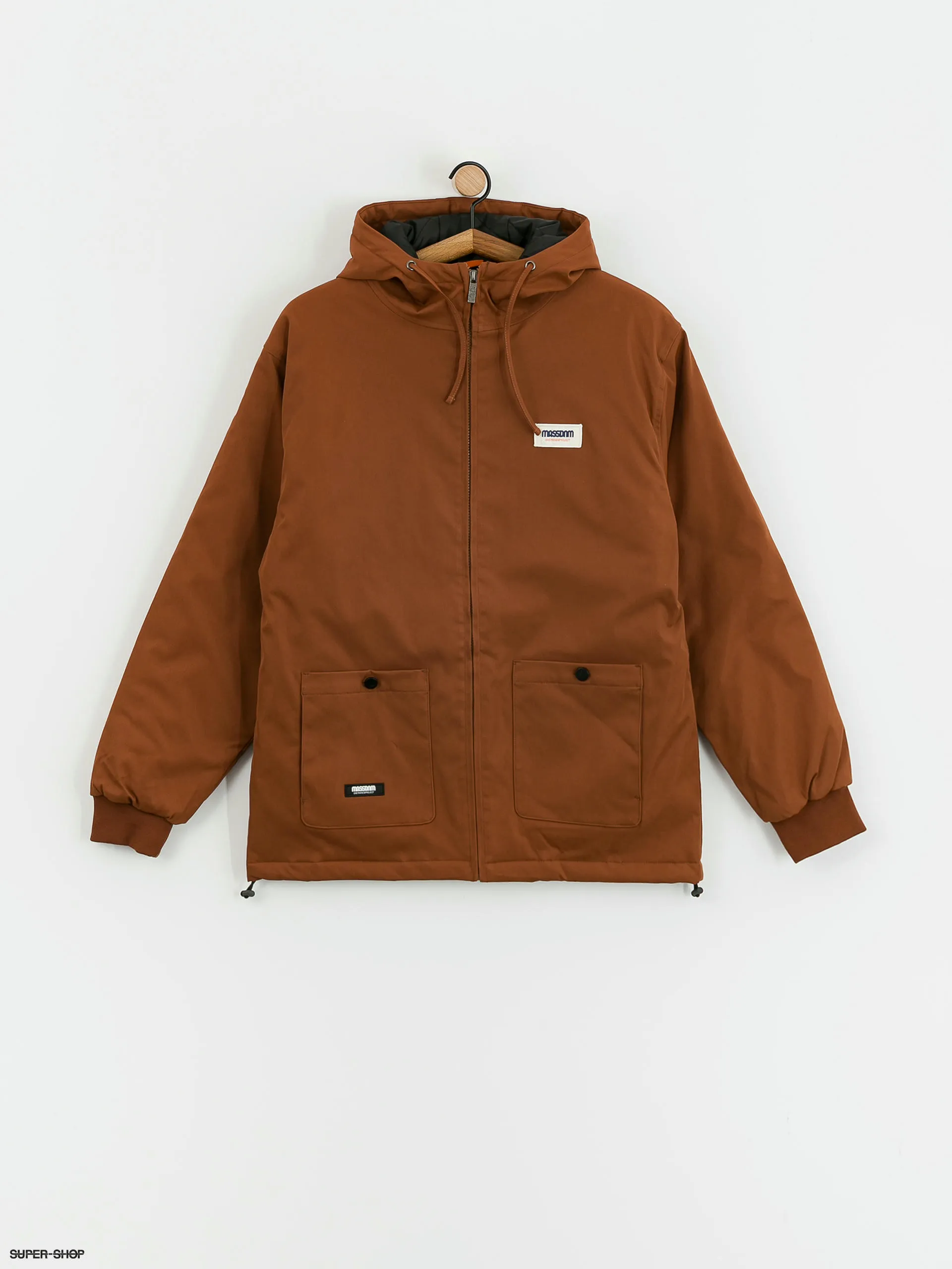 MassDnm Worker Long Jacket (brown)