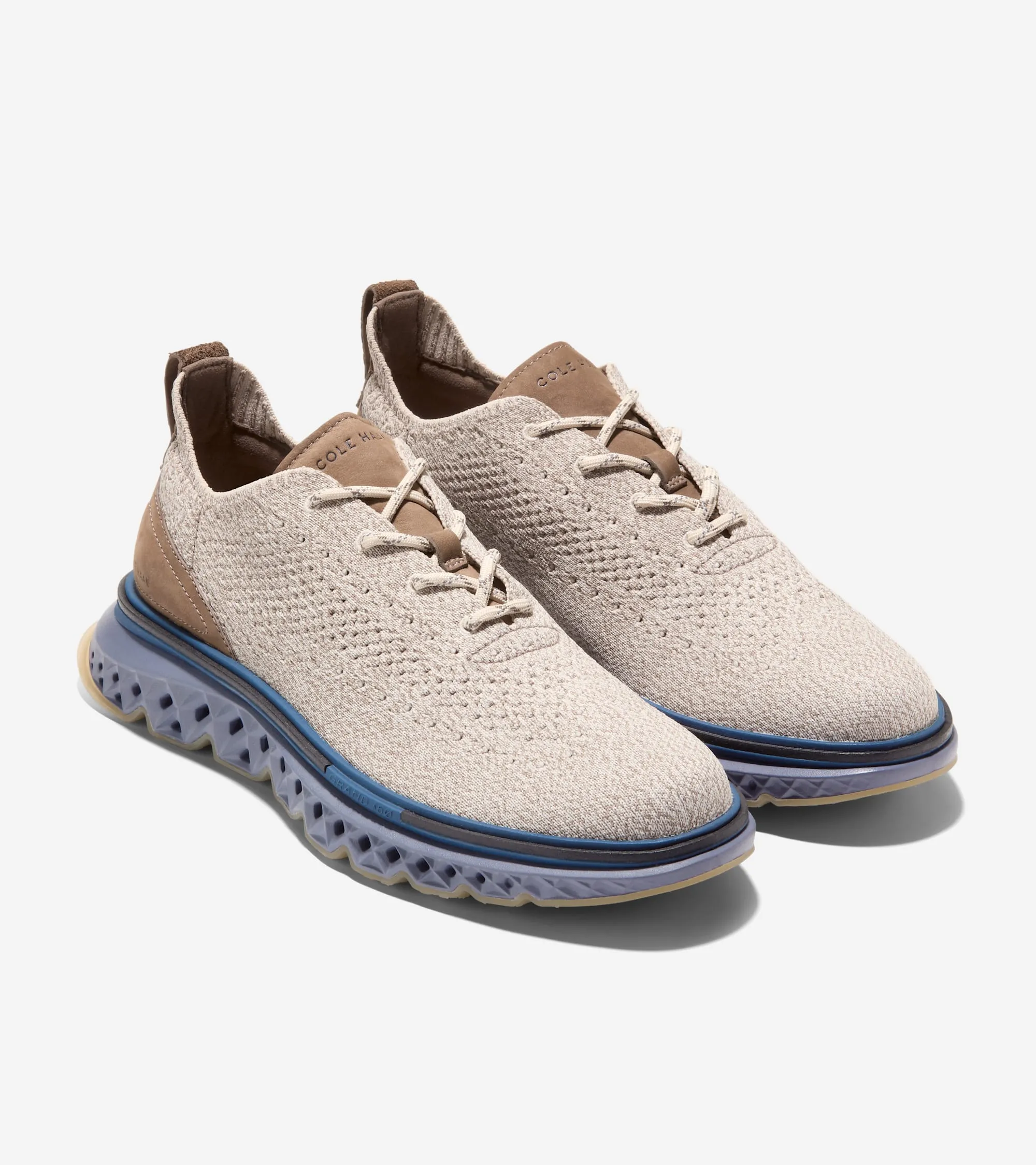 Men's ZERGRAND Stitchlite Wingtip Oxfords