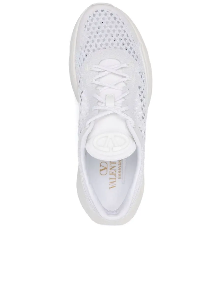 Mesh Panelled Sneakers