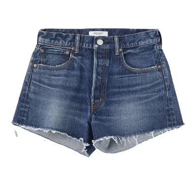 Moussy MV Charlotte Shorts, Dark Blue