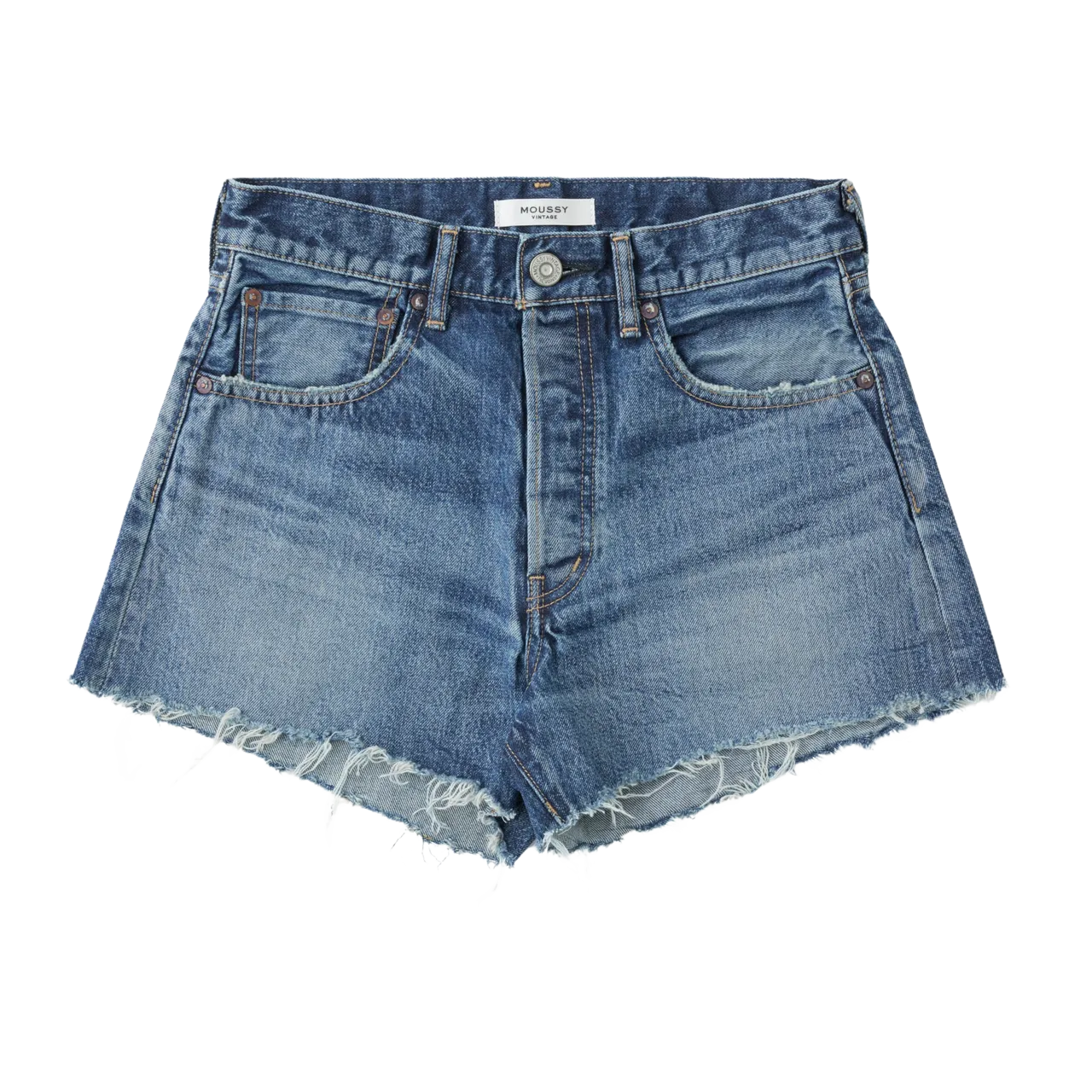 Moussy Willowick Shorts, Dark Blue