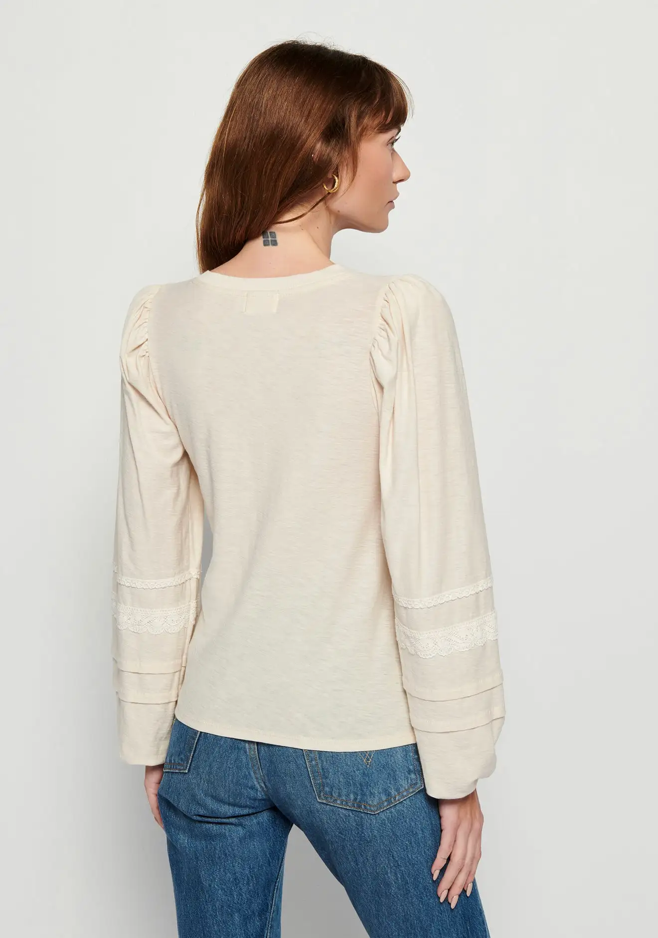 Nation LTD - Arden Long Sleeve - Parchment