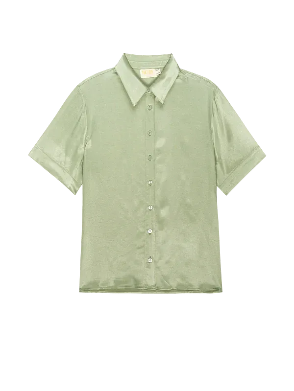 Nation LTD - Odin Blouse - Olive Oil