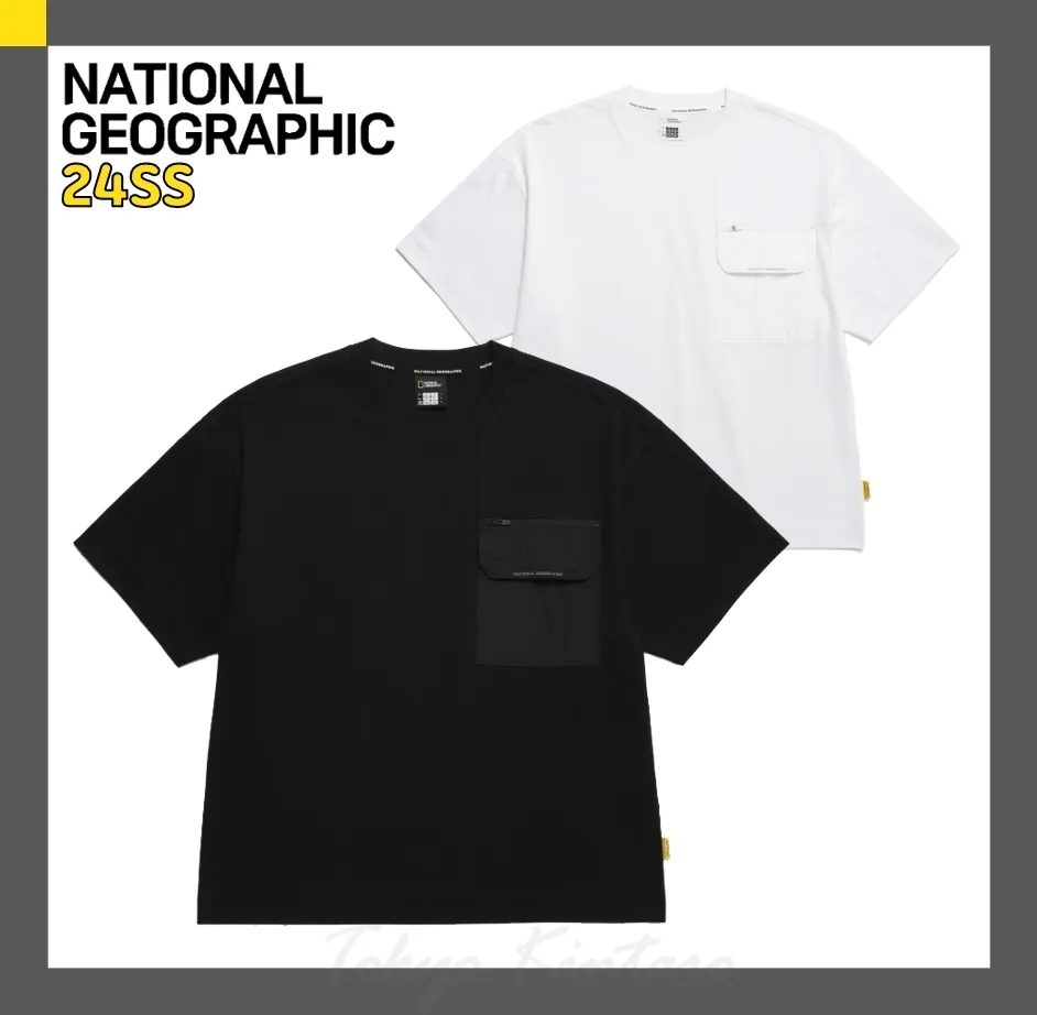 NATIONAL GEOGRAPHIC  |Street Style Logo T-Shirts