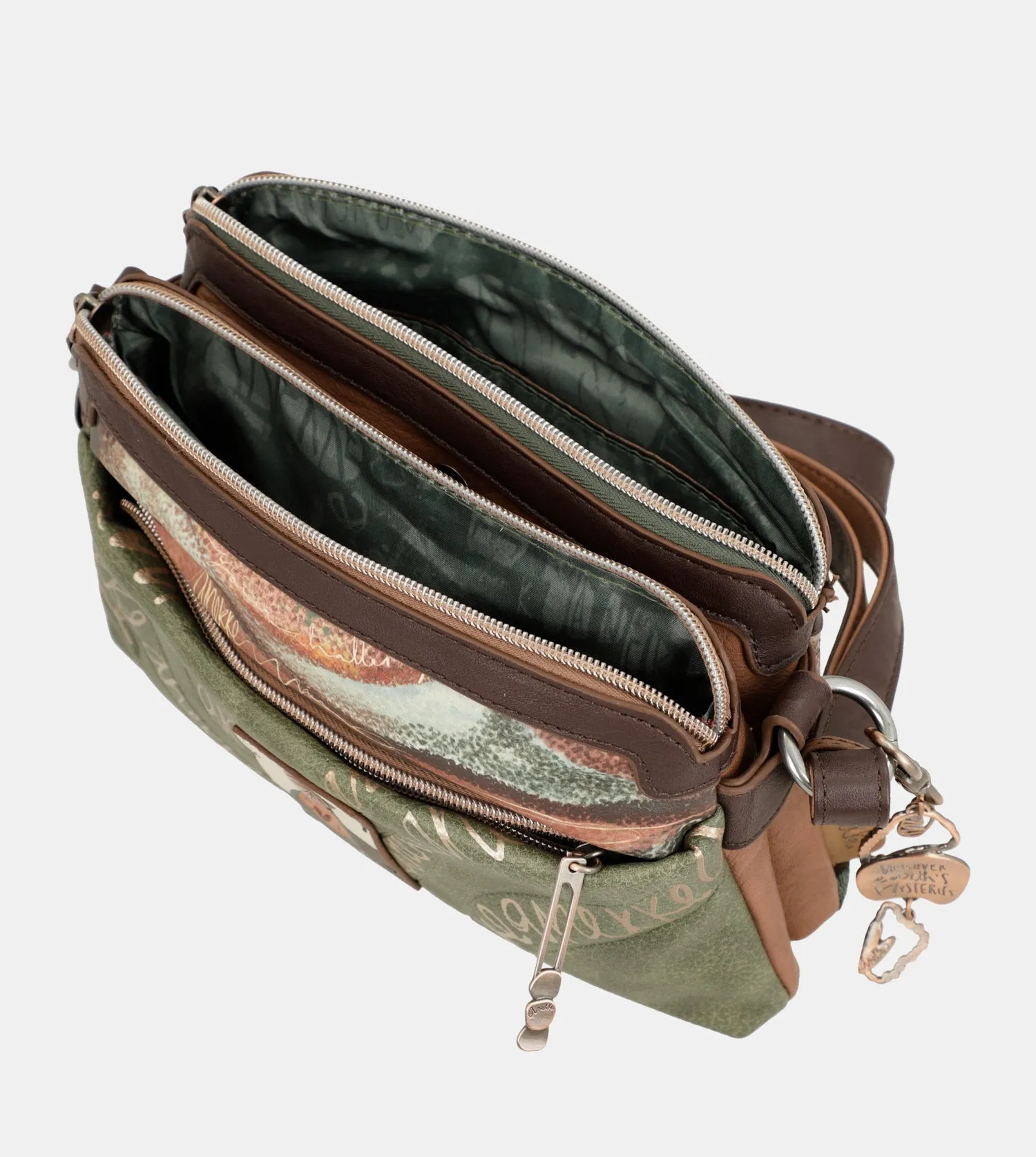 Outer 2-compartment crossbody bag