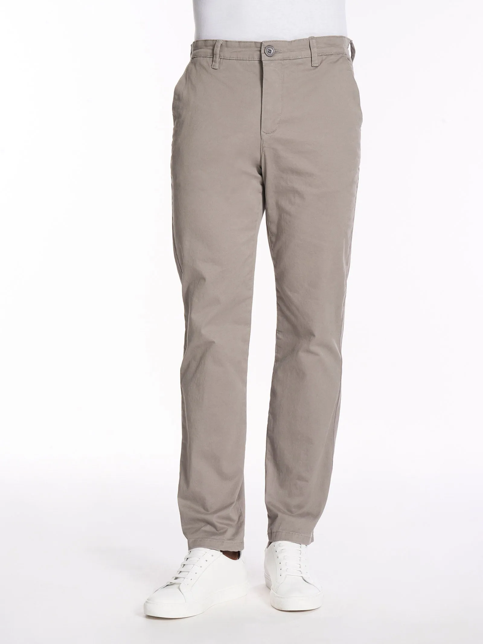 Pantalone chino in Twill di cotone elasticizzato - Dark Blue