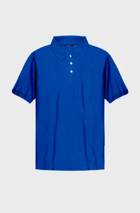 Polera Pique Dark Blue (Hombre)