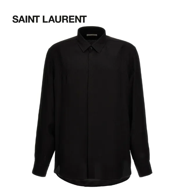 Saint Laurent  |Silk Luxury Shirts