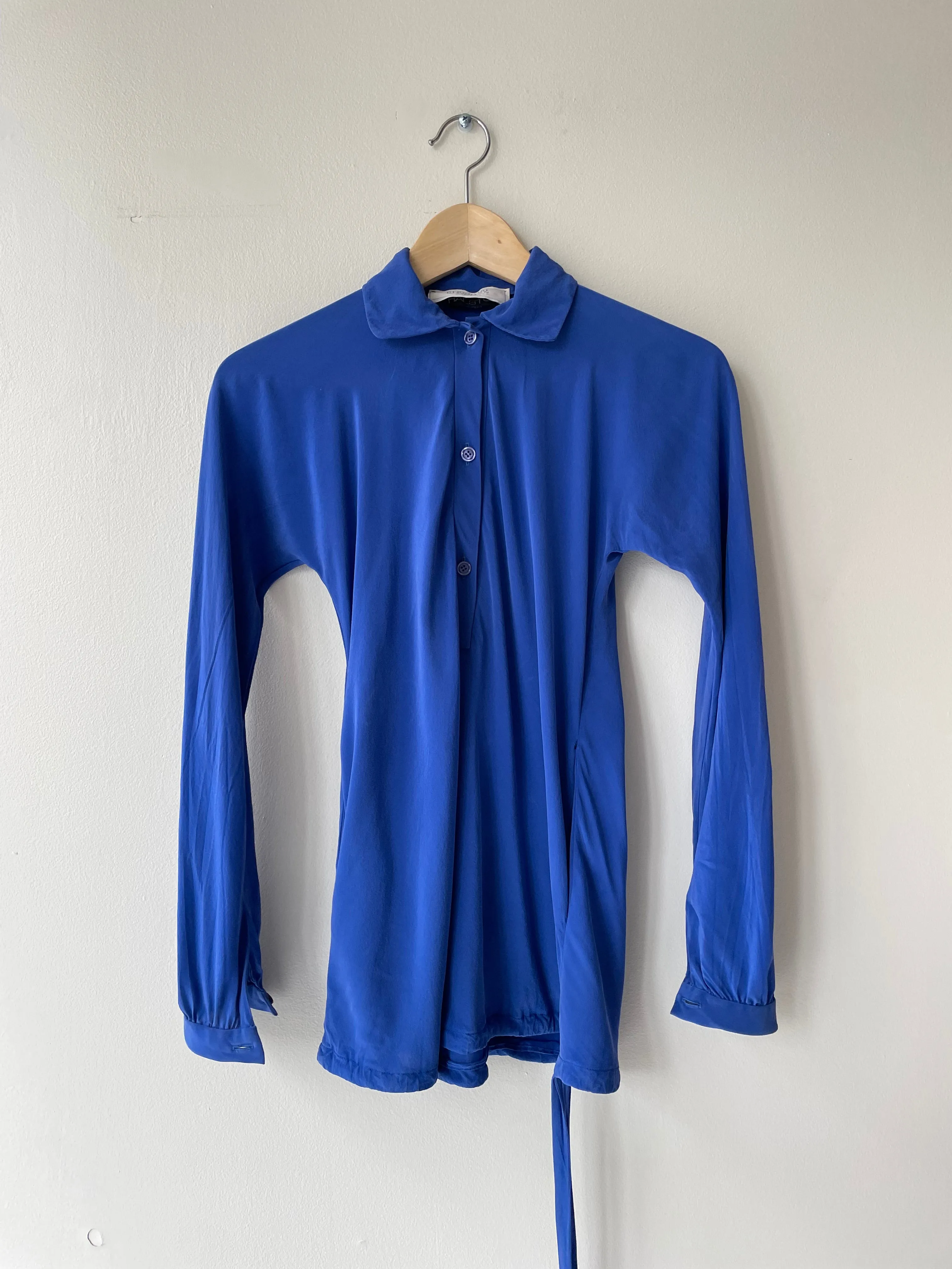 SALE | 1970s Halston Silk Blouse