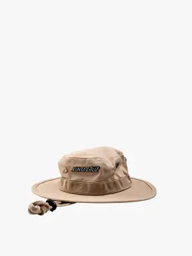 Santa Cruz Classic Strip Boonie Hat - Natural