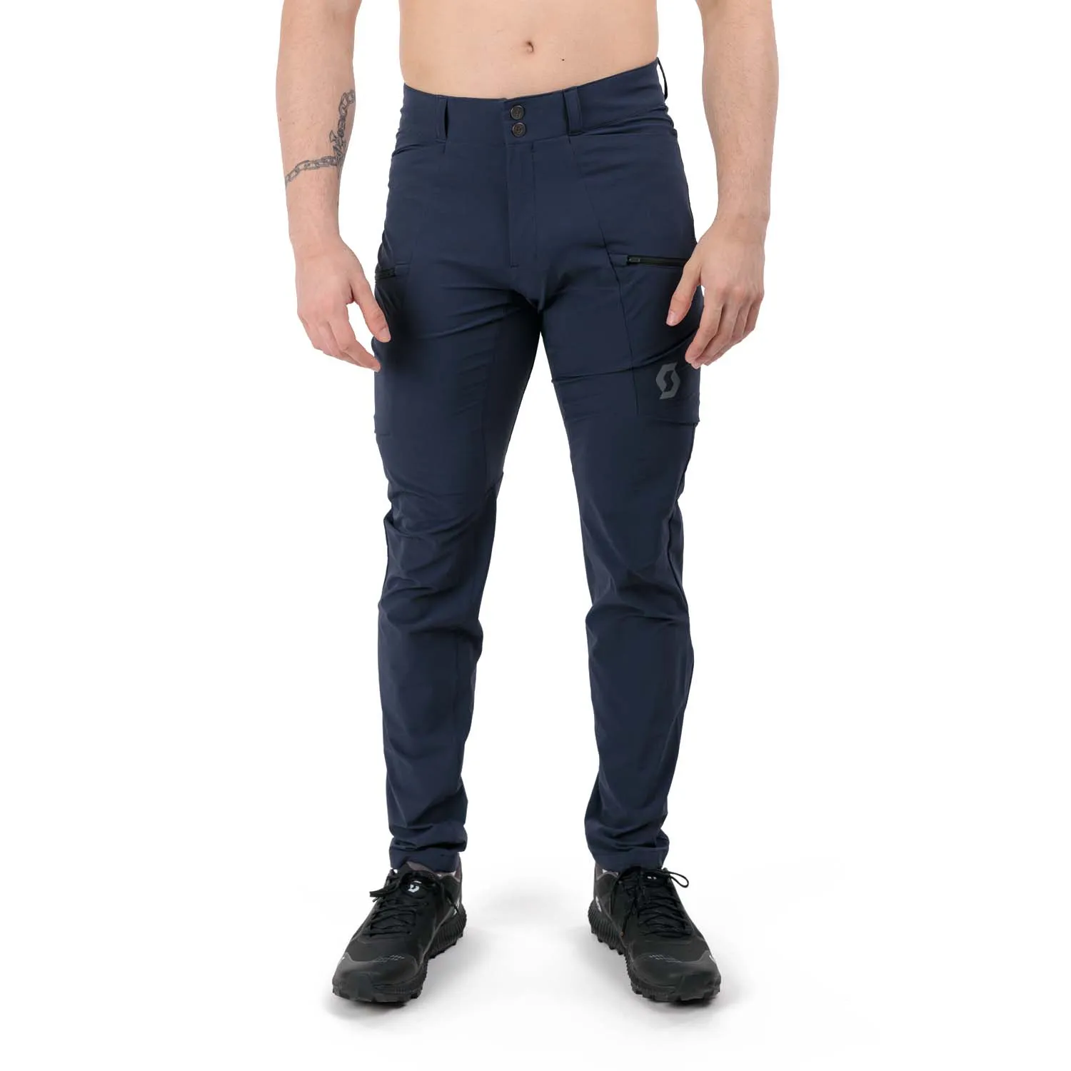 Scott Explorair Tech Pantaloni  Dark Blue/Black