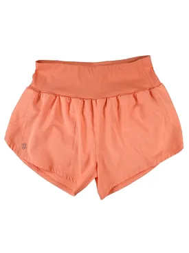 Simply Southern Tech Shorts in Peach