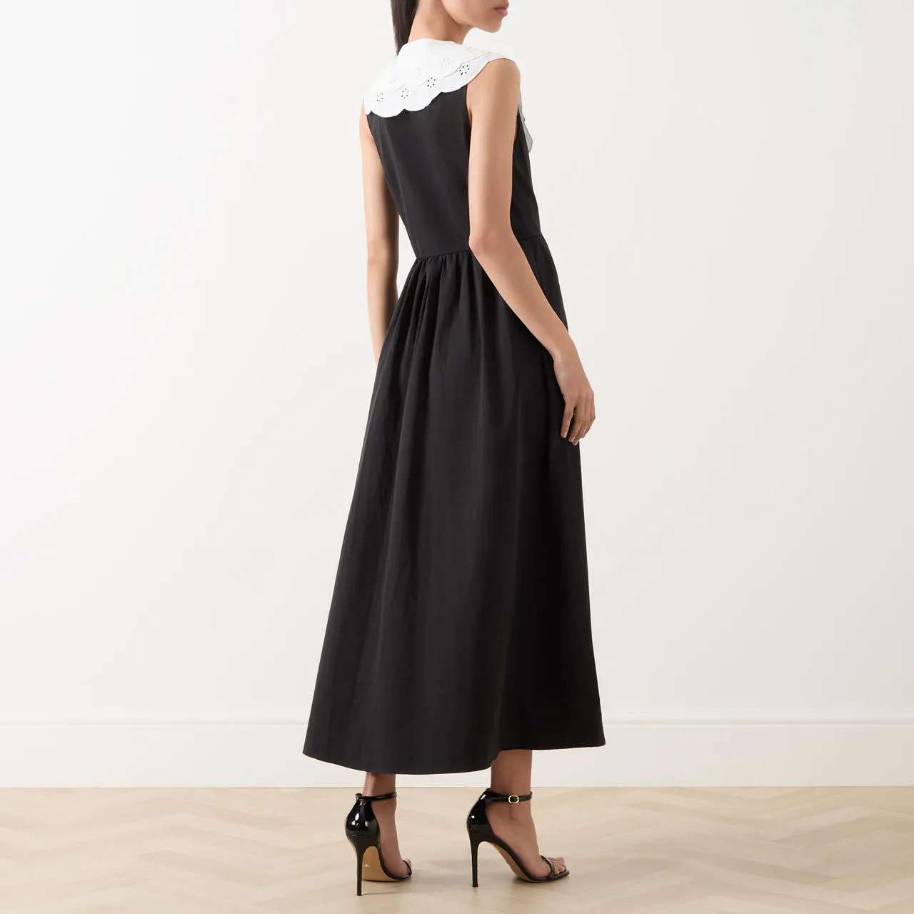 SISTER JANE Ara Collar Dress - Black