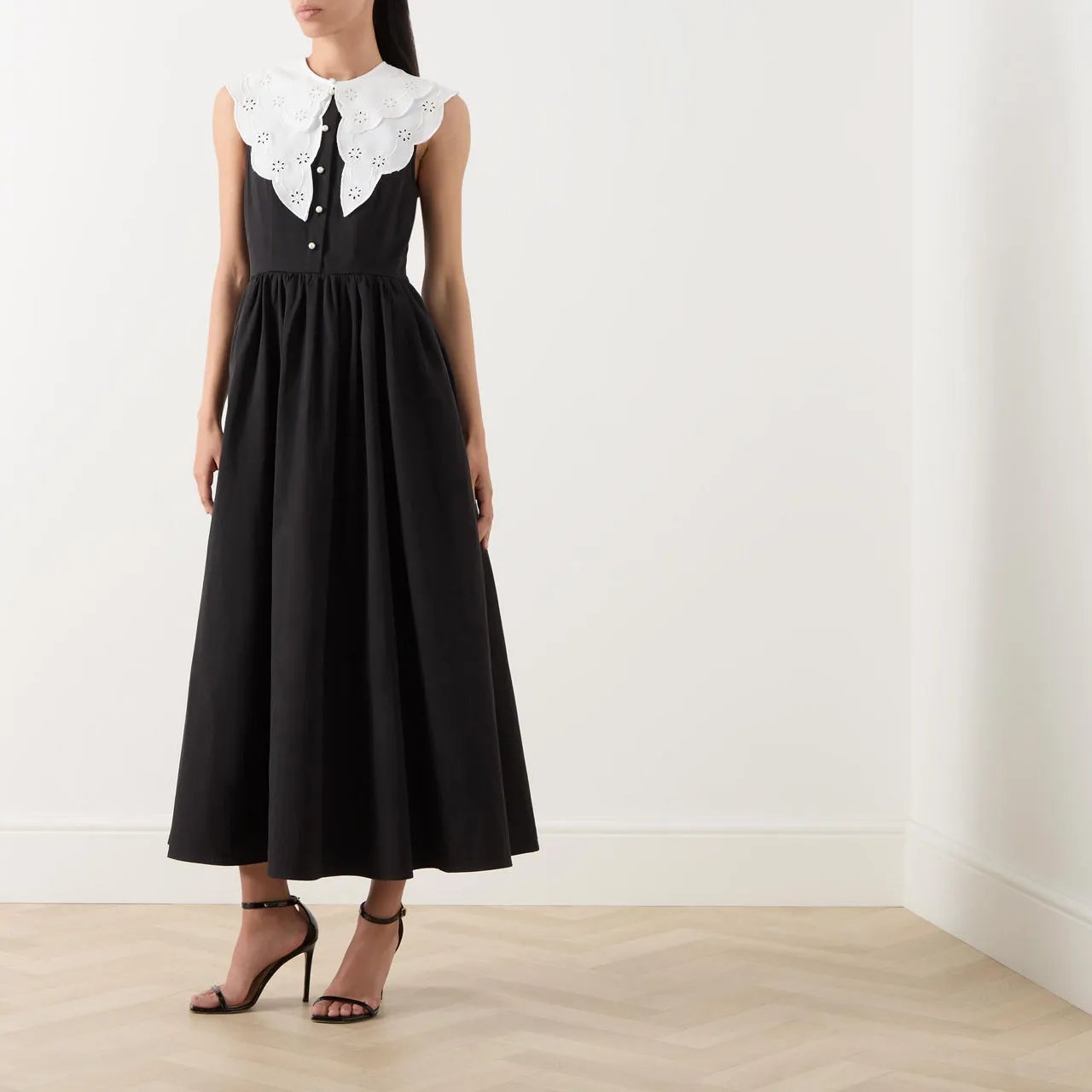 SISTER JANE Ara Collar Dress - Black