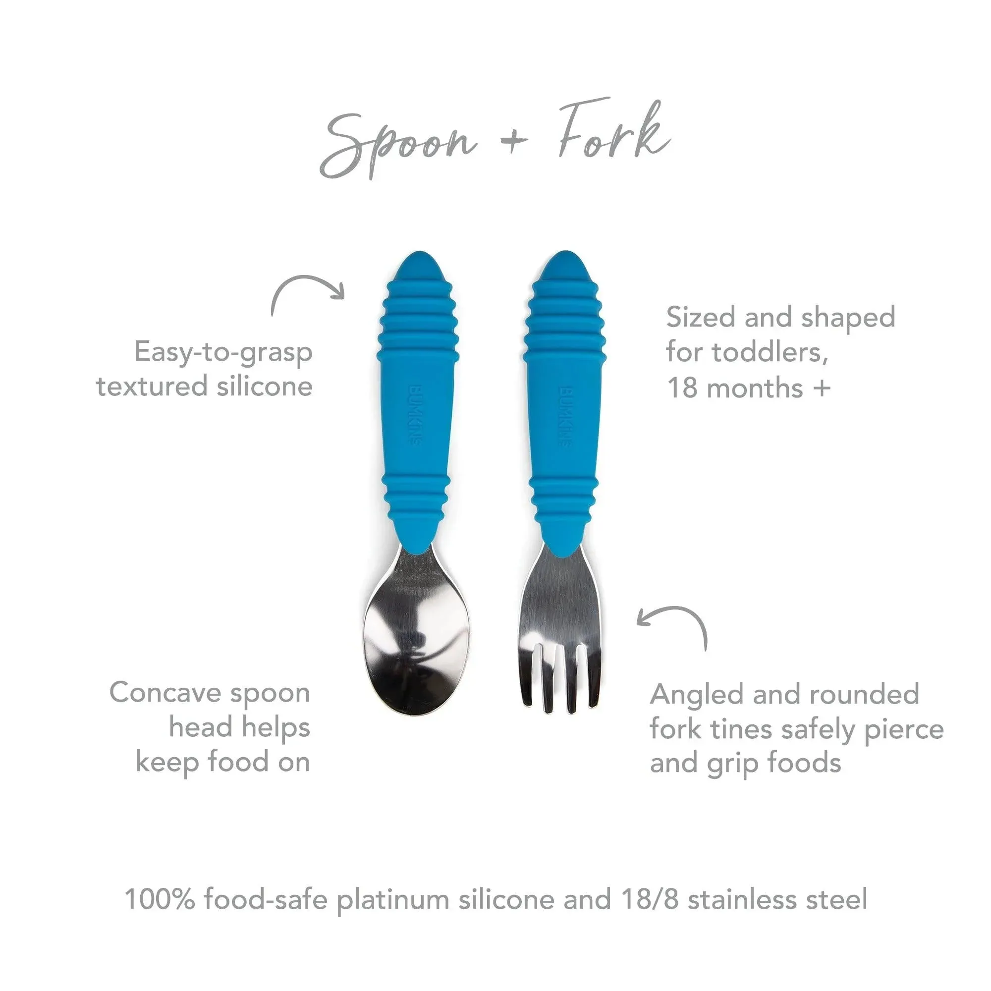 Spoon + Fork: Dark Blue