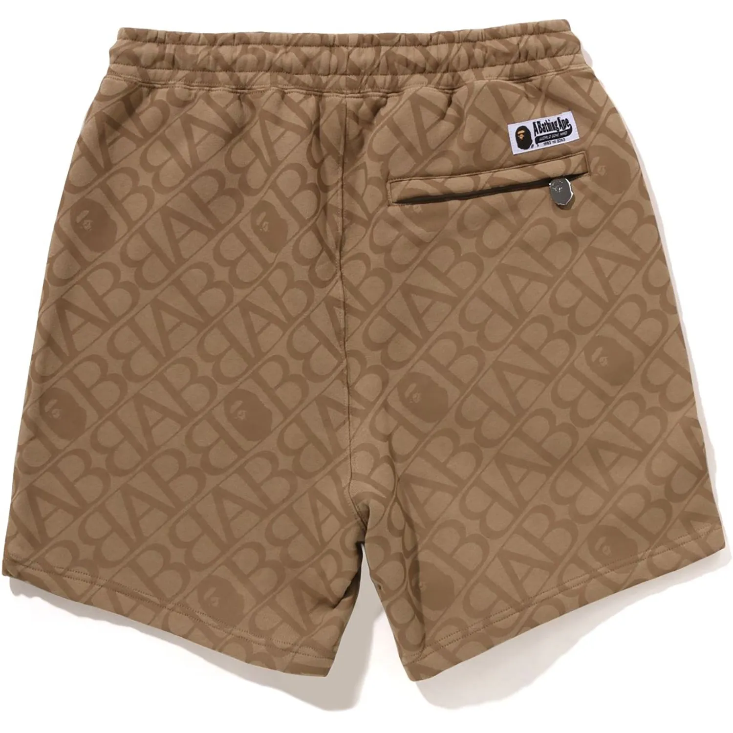 SPORT MONOGRAM METAL LOGO PIN SWEAT SHORTS MENS