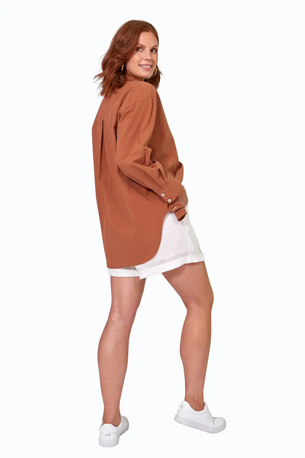 Studio Oversize Shirt - Cinnamon