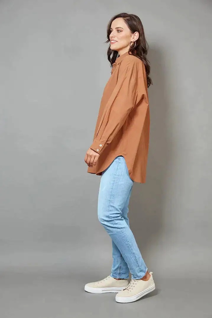 Studio Oversize Shirt - Cinnamon