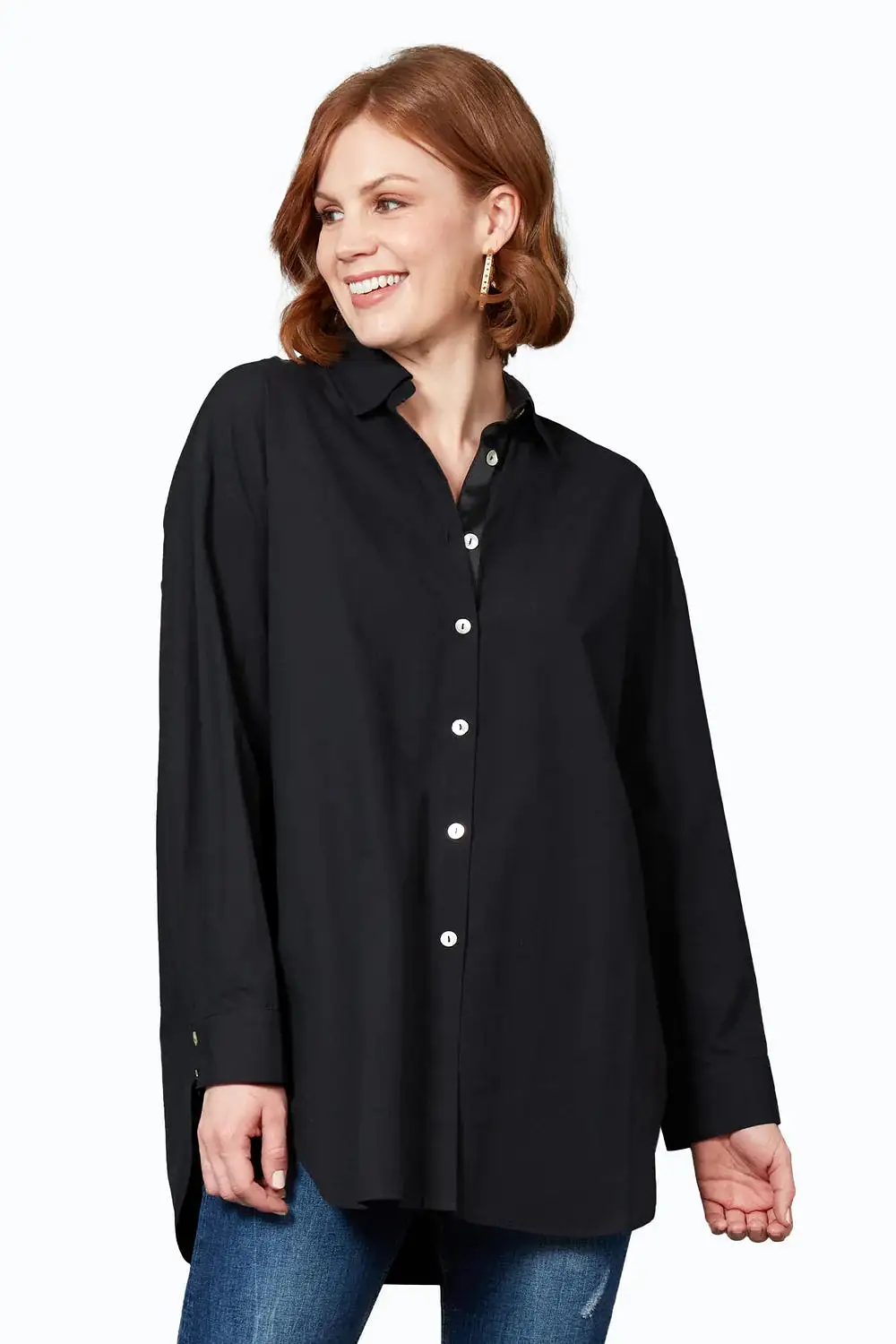 Studio Oversize Shirt - Ebony