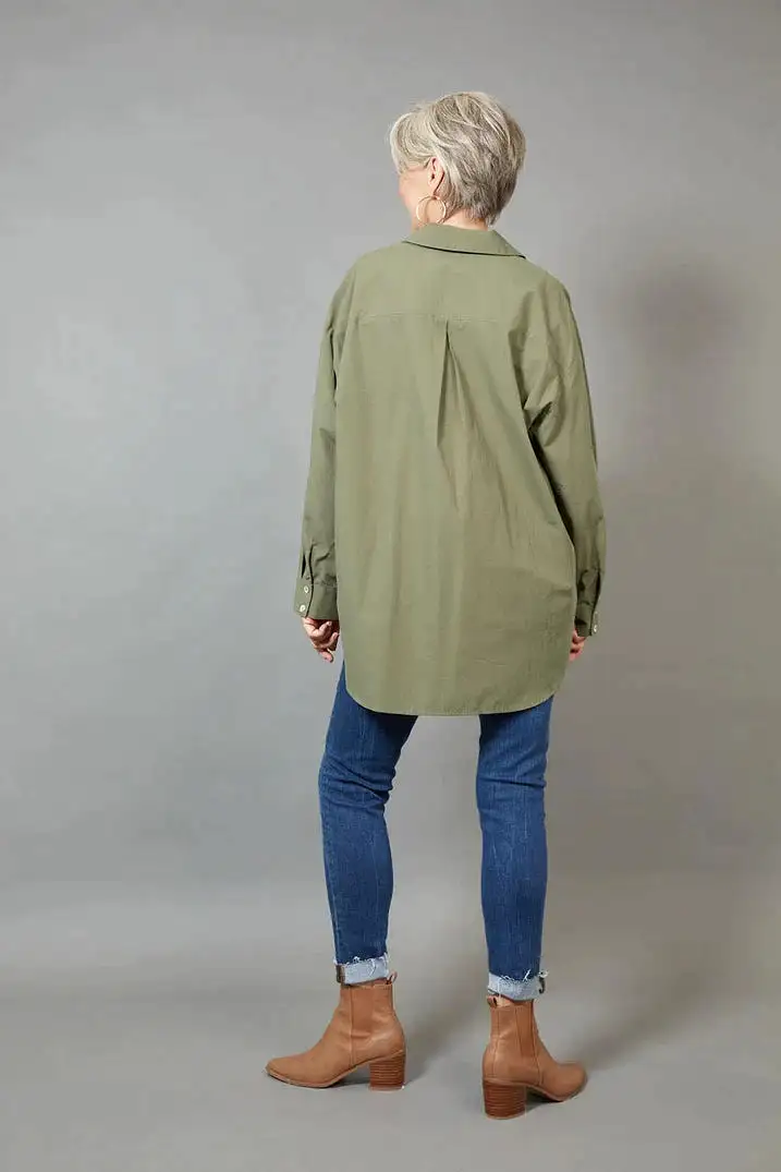 Studio Oversize Shirt - Khaki