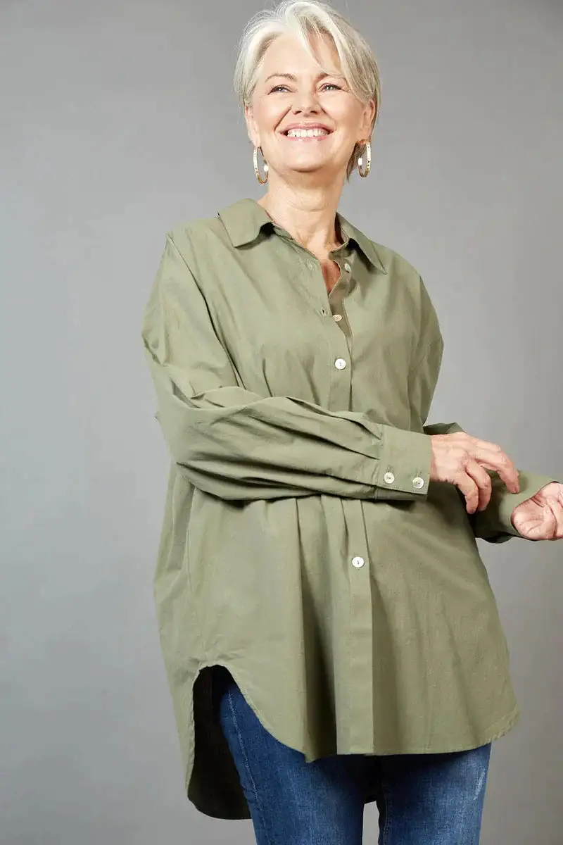 Studio Oversize Shirt - Khaki