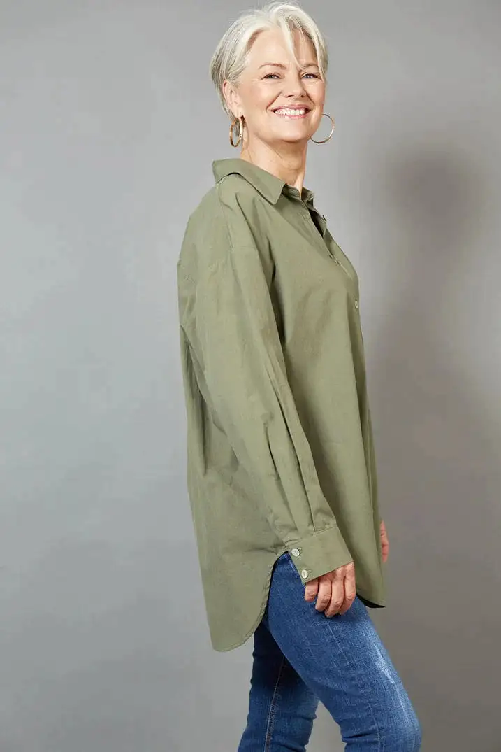 Studio Oversize Shirt - Khaki