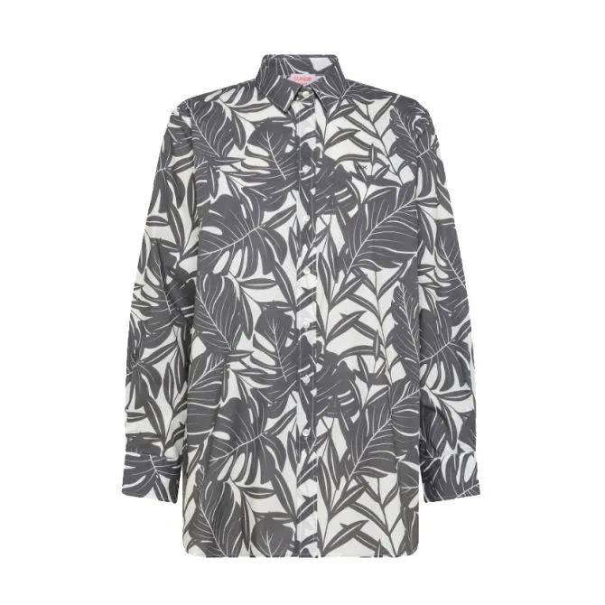 SUN68 SHIRT DONNA OVERSIZE ALL OVER S34220-9931