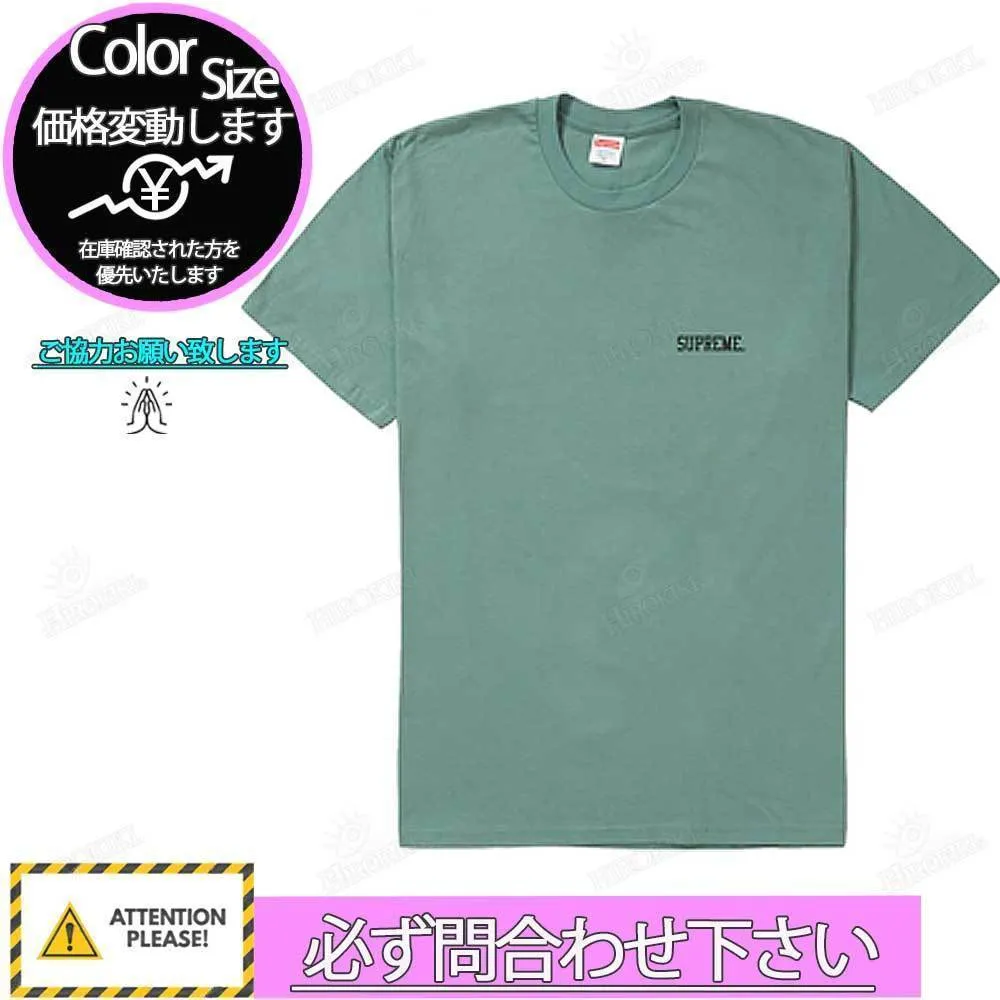 Supreme  |Unisex Street Style Collaboration Logo Skater Style T-Shirts