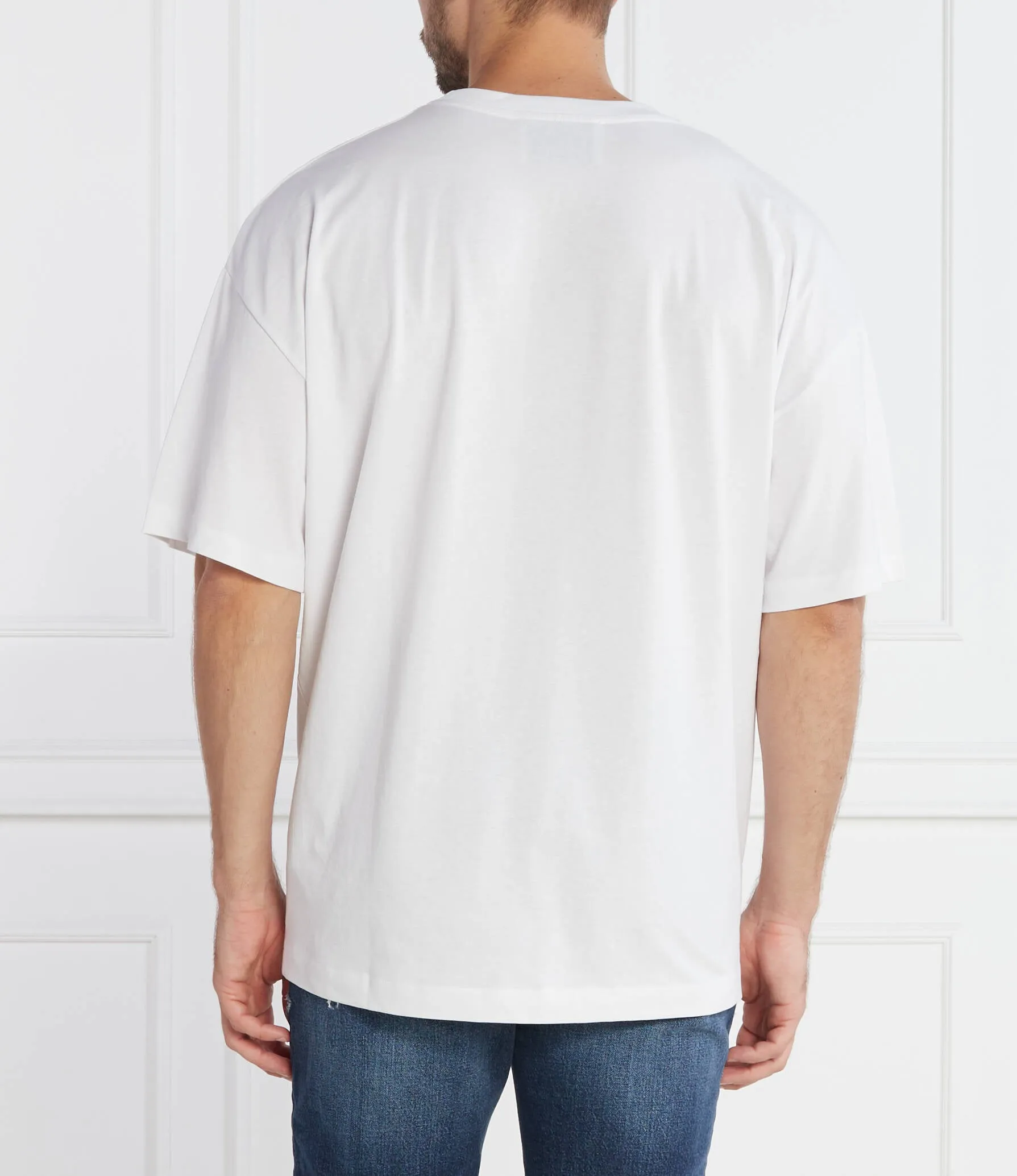 T-shirt RICHMOND X oversize stampa bianco