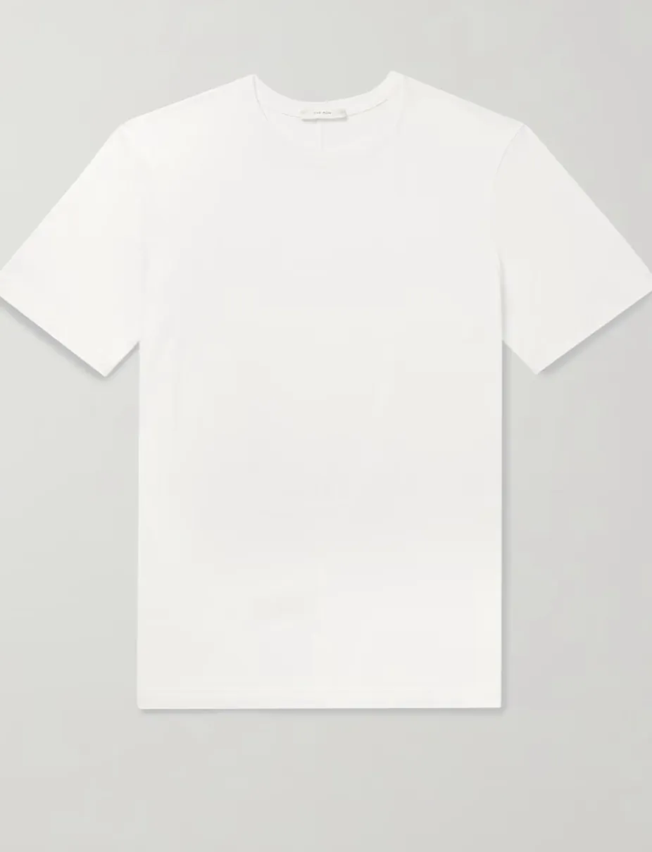 The Row  |Plain Cotton T-Shirts