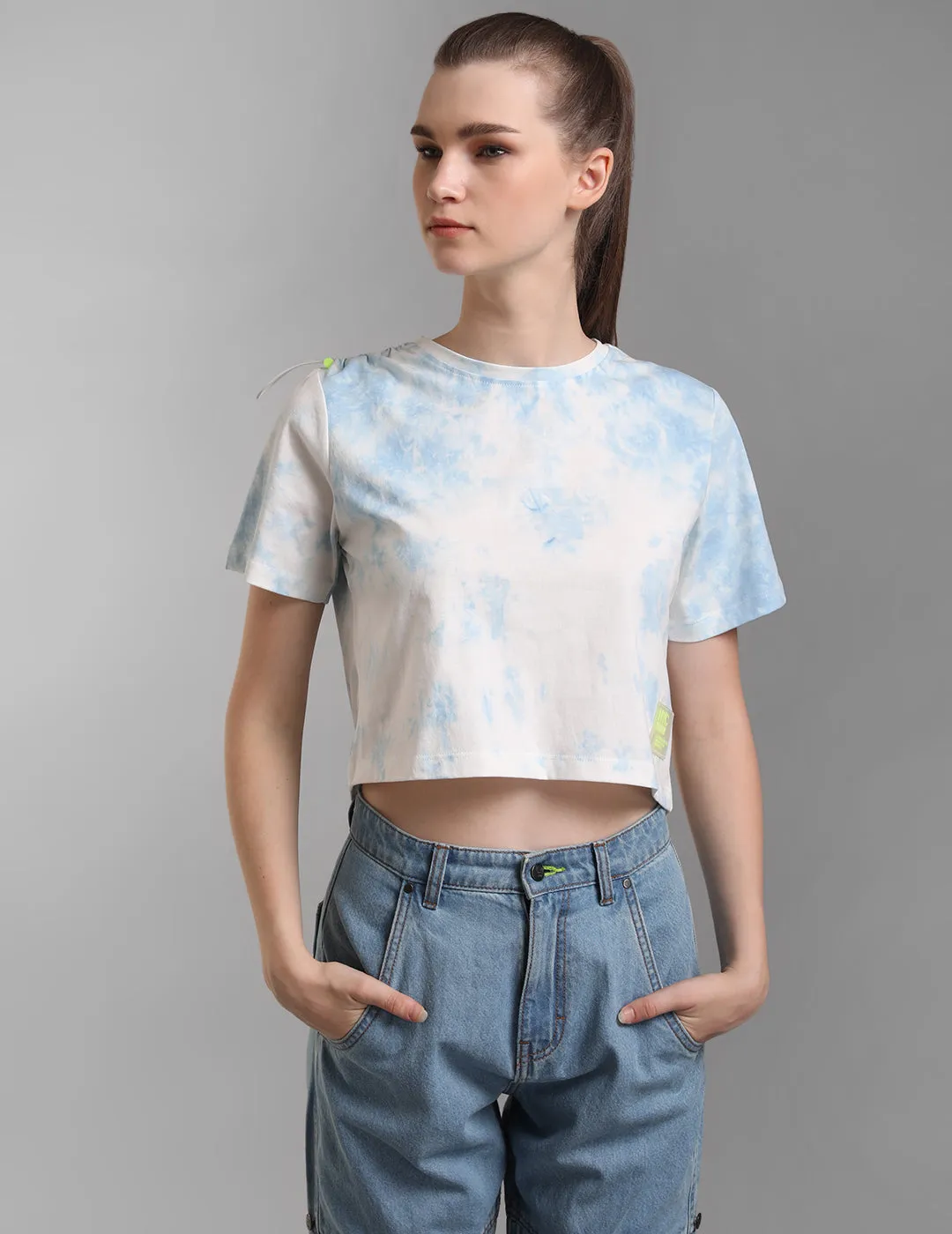 Tie Dye Crop T-Shirt