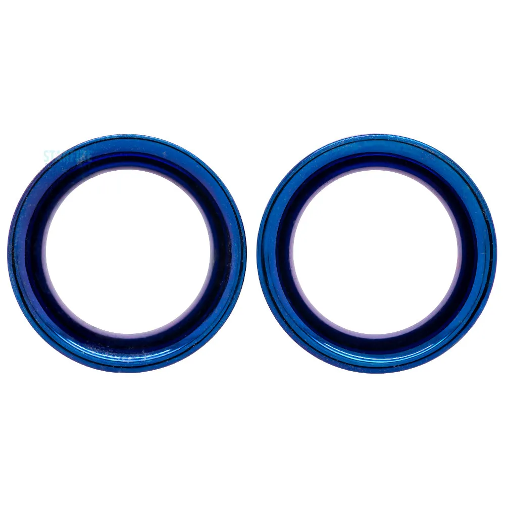 Titanium Eyelets - Dark Blue