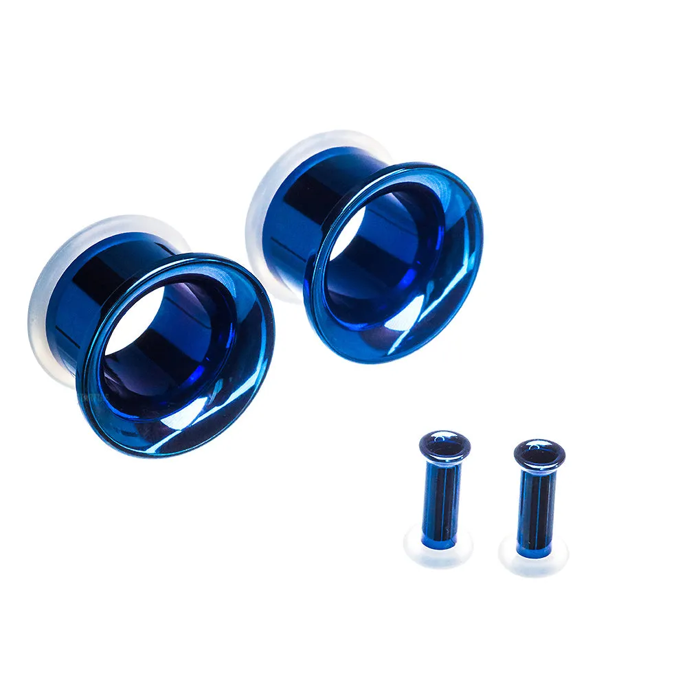 Titanium Eyelets - Dark Blue