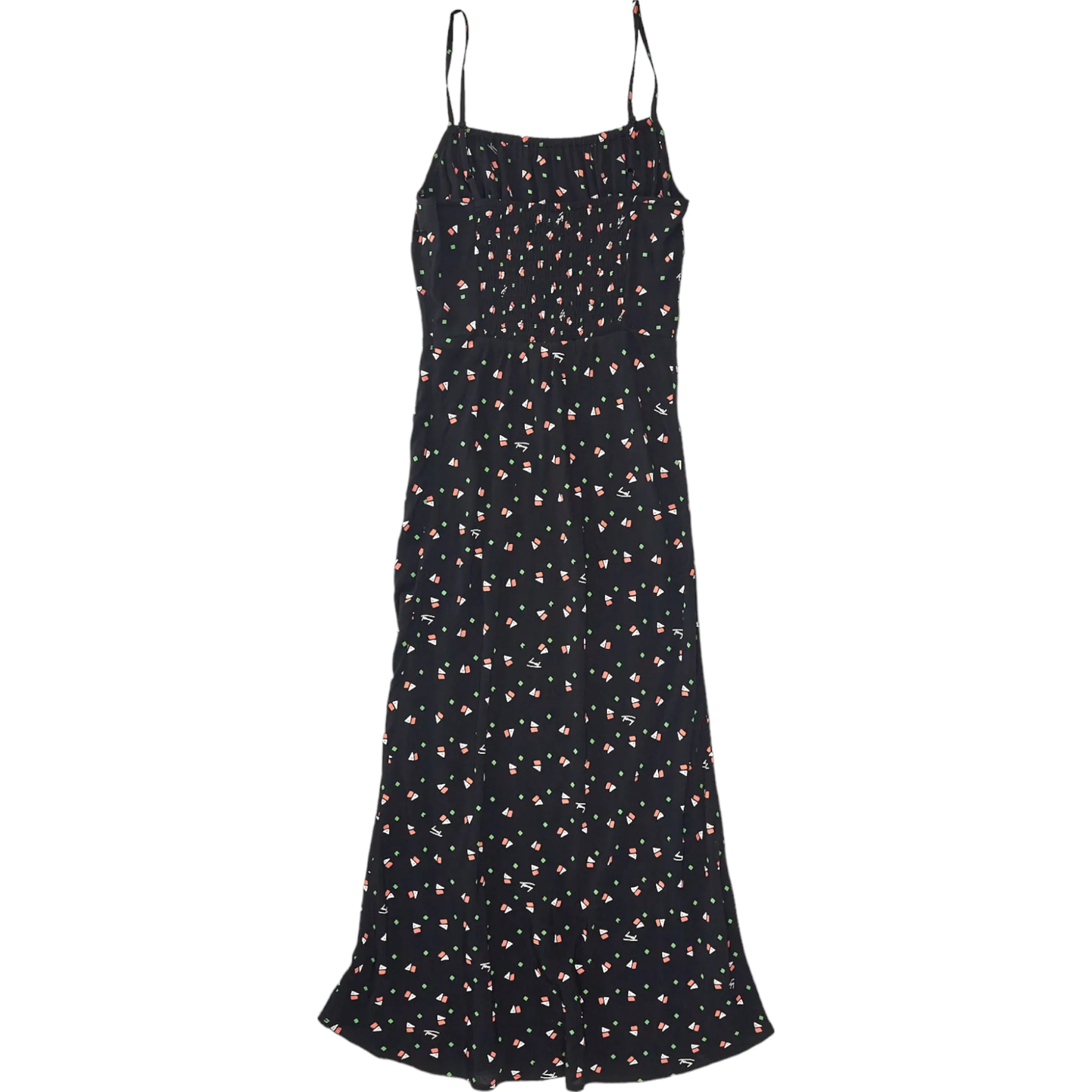 Tommy Jeans Black Ditsy Midi Dress