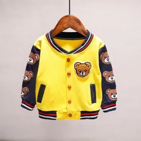 Too Cool For School Bear Jacket