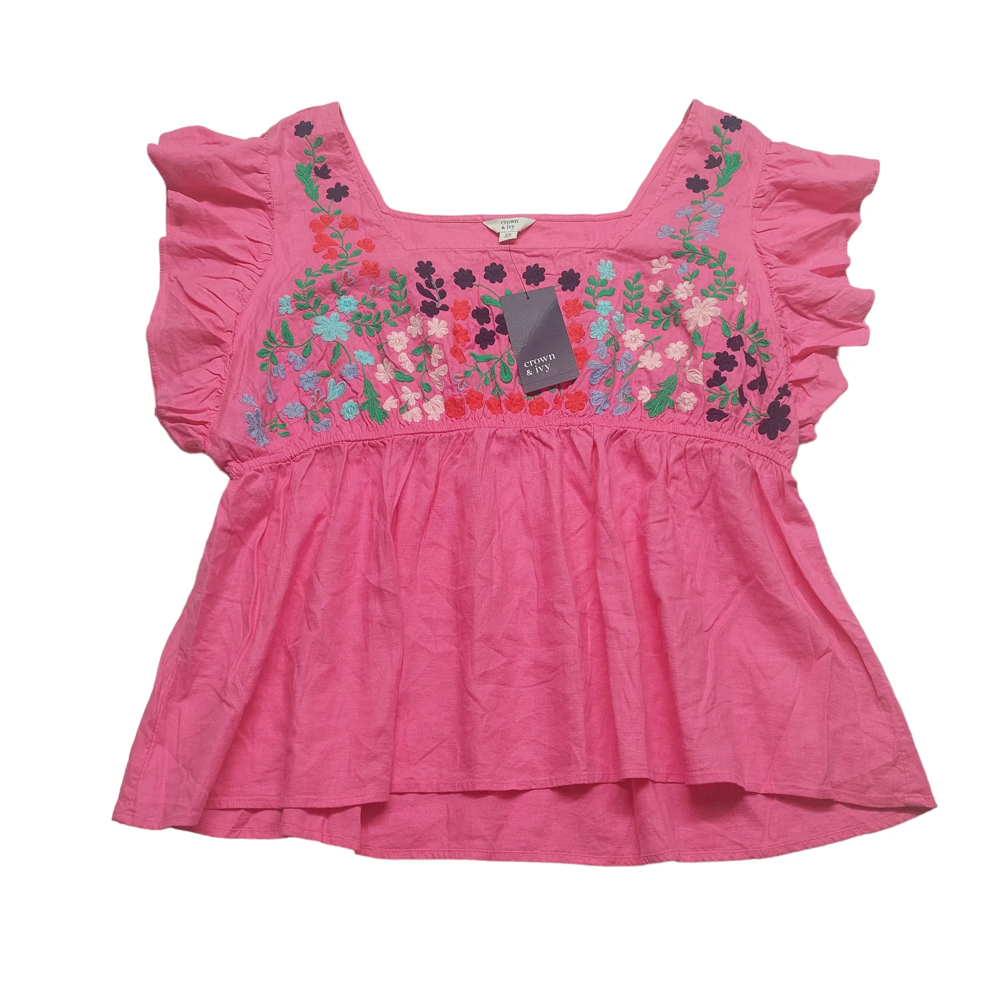 Top Short Sleeve By Crown And Ivy  Size: 2x