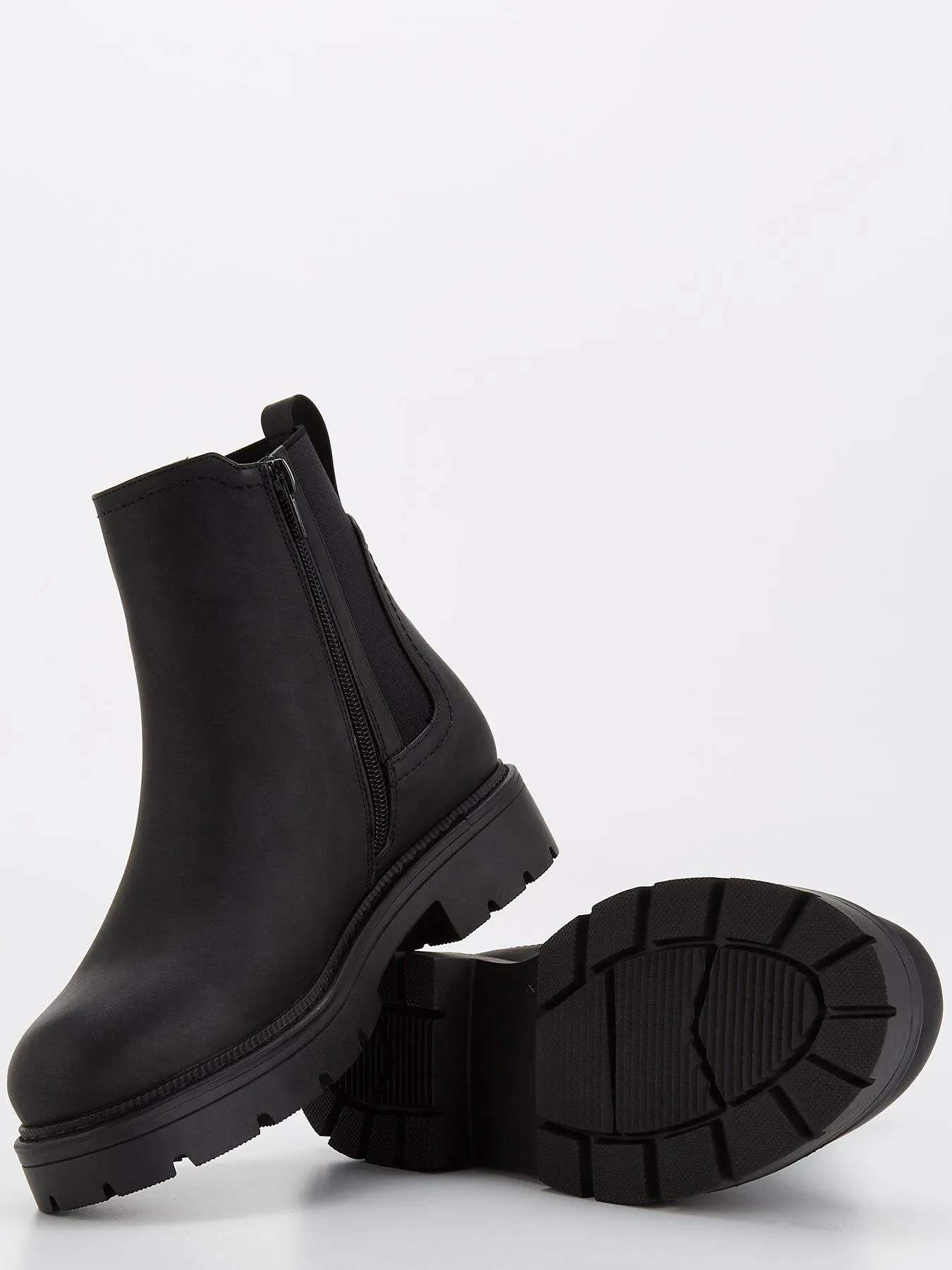 V by Very Extra Wide Chunky Chelsea Ankle Boot