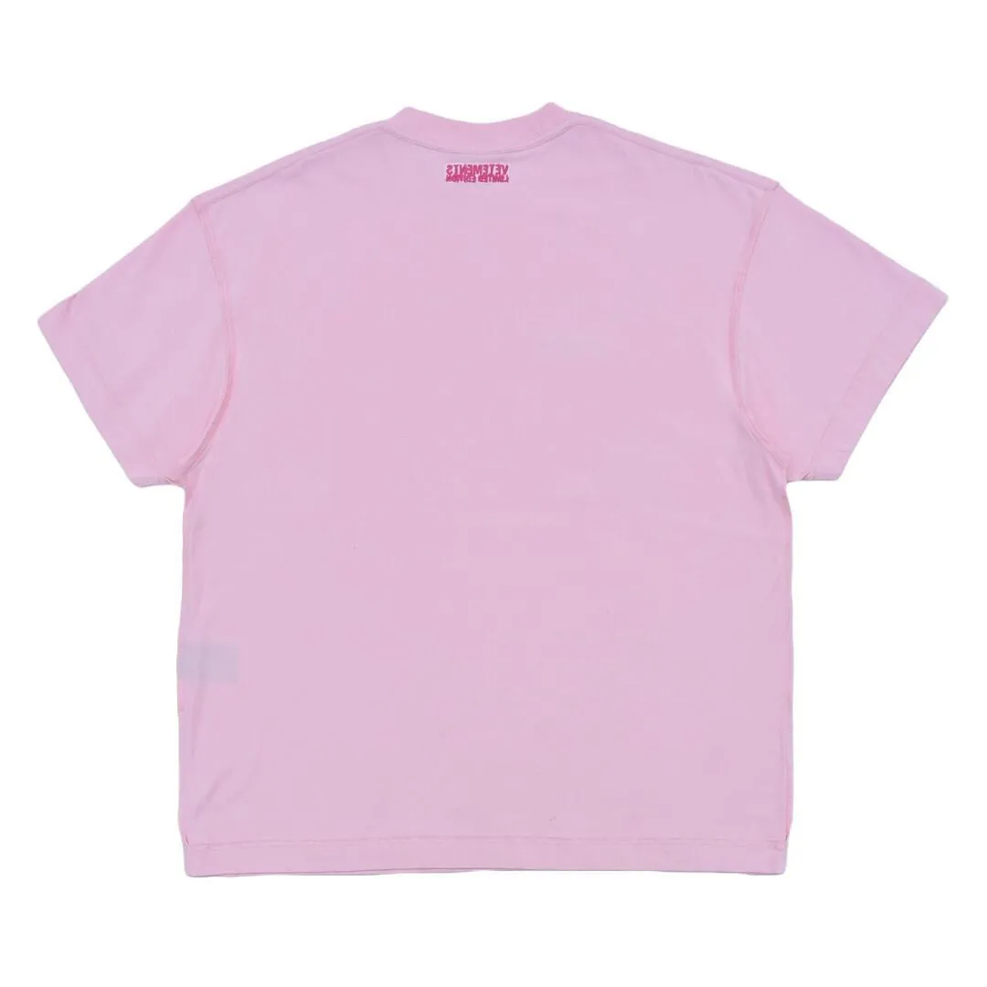 VETEMENTS  |Unisex Street Style Cotton Short Sleeves Logo T-Shirts