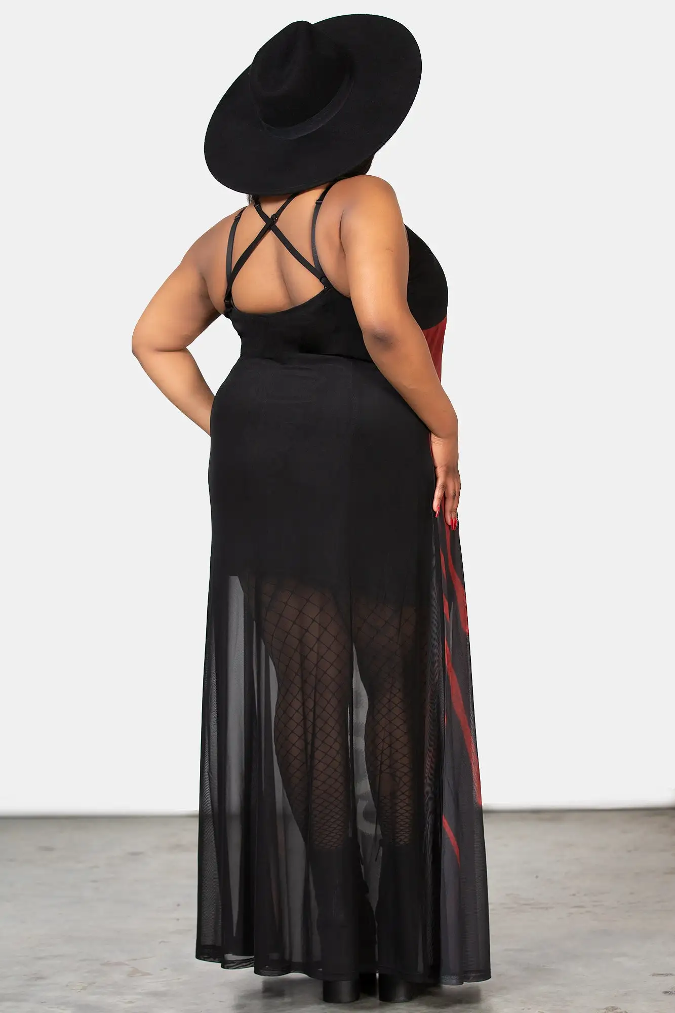 Warned Maxi Dress [PLUS]