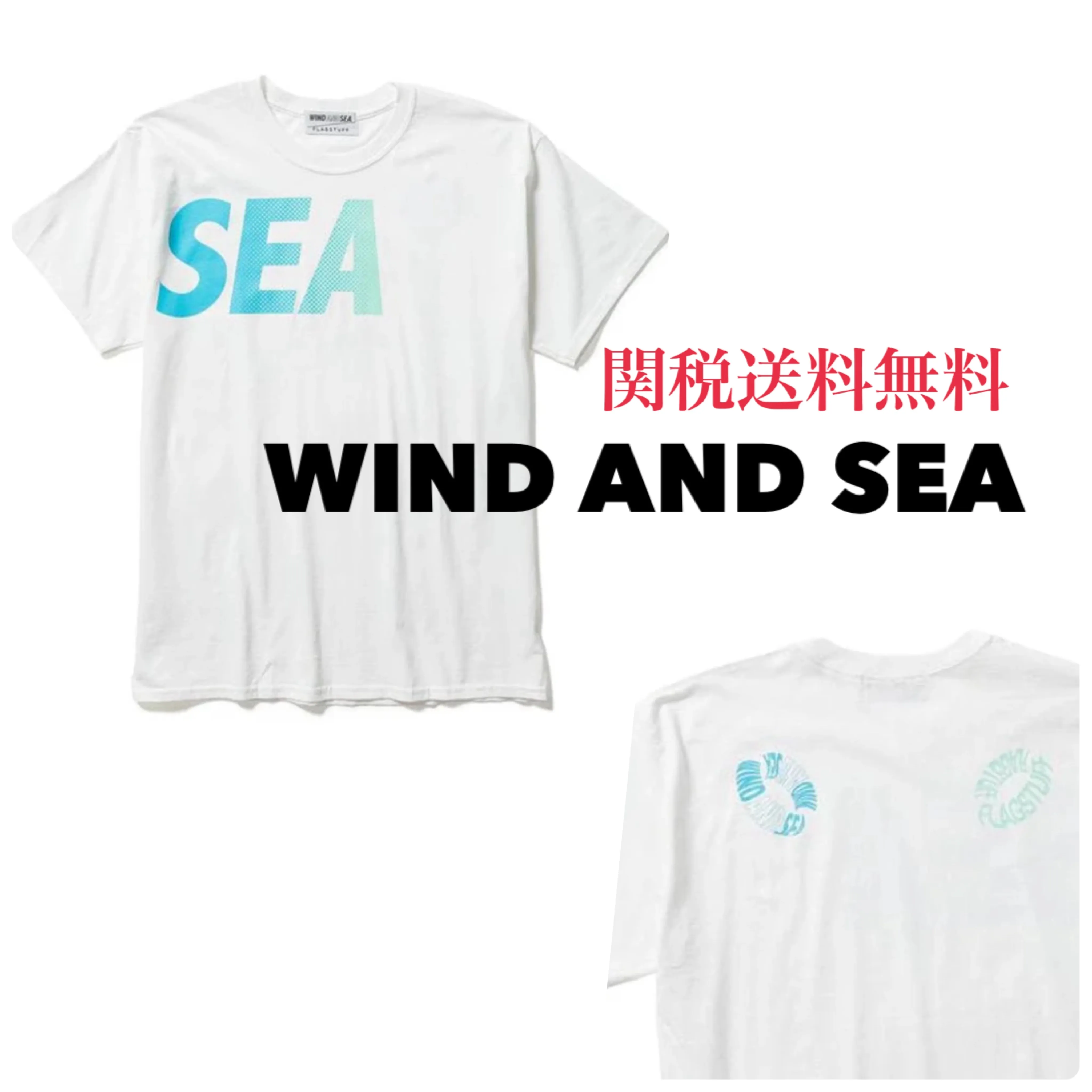 WIND AND SEA  |Plain Logo T-Shirts