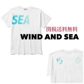 WIND AND SEA  |Plain Logo T-Shirts