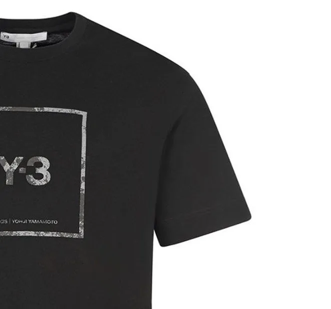 Y-3  |Street Style Plain Logo Designers T-Shirts