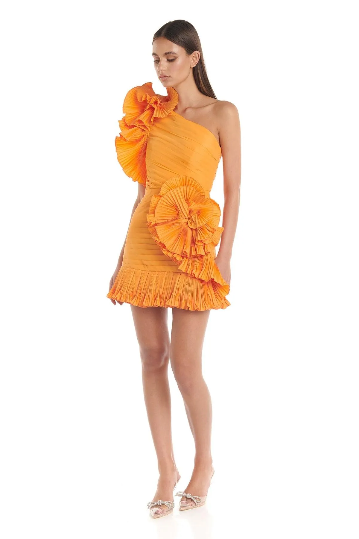 Zoiva Dress - Orange